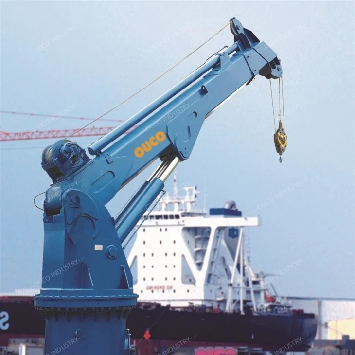 OUCO Marine / Offshore Kleine voorziening Crane Elektrische Hydraulische Kraanmachine
